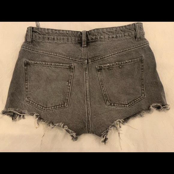 Zara ripped jean short - Picture 4 of 4